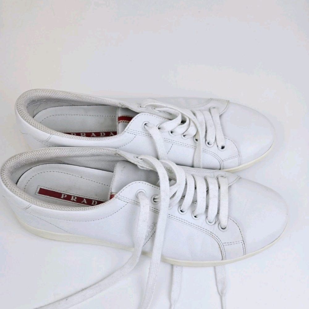 Prada White Trainers Unisex